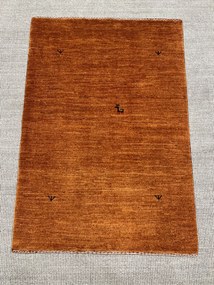 Gashguli Tappeto 120x80 Giallo (Iran) Annodato A Mano