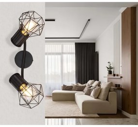 Globo 54017-2 - Luce Spot PRISKA 2xE27/40W/230V