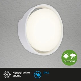 Briloner 3019-016 - Applique a LED da esterno GENUA LED/18W/230V IP44 bianco