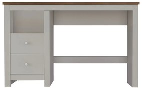 Scrivania con piano effetto rovere 50x120 cm Emerald - Støraa