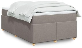 Giroletto A Molle Con Materasso Tortora 120x190 Cm İn Tessuto /
