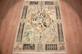 Tabriz Tappeto 150 x 210 (Iran) Annodato A Mano