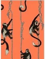House of Hackney Carta da parati Troop - Salamander Orange