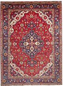 Tabriz Tappeto 340 x 250 Rosso (Iran) Annodato A Mano