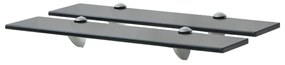 Mensole Galleggianti 2 Pz İn Vetro 50x20 Cm 8 Mm /