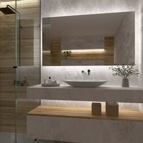 Specchio con luce LED F4