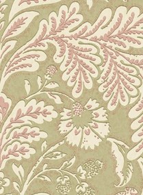 Lewis & Wood Carta da parati Wykeham - Spring Green