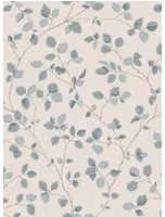 Sandberg Carta da parati Bokskog - Misty Blue