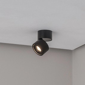 Arcchio Faretto da soffitto Rotari, 6,1W, a 1 luce, nero