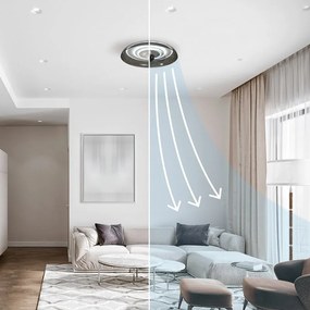 Ventilatore da soffitto Javilex grigio , D. 48 cm SULION