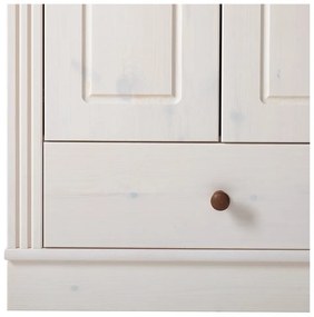 Armadio in legno di pino bianco 65x180 cm Anita - Støraa