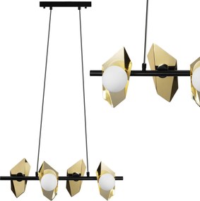 Lampada da soffitto APP1412-CP BLACK GOLD