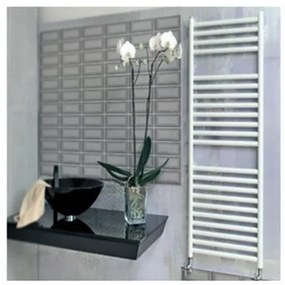 Termoarredo Scaldasalviette in alluminio bianco 1160/550 Fondital COOL Interasse 55 cm