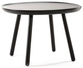 Tavolo in legno massiccio nero , ø 64 cm Naïve - EMKO