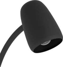 Eglo 902172 - Lampada da terra CARLO 1xE14/18W/230V nera