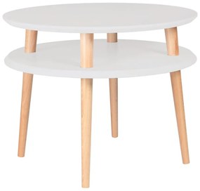 Tavolino grigio chiaro UFO, ⌀ 57 cm - Ragaba