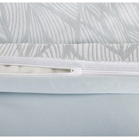 Biancheria da letto singola jacquard verde 140x200 cm Florida - My House