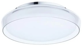 Luena LED Plafoniera IP44 3000K 860lm Cromo/Clear - Paulmann