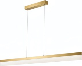 Lampada da soffitto LED APP1694-CP 120 cm Brush Gold