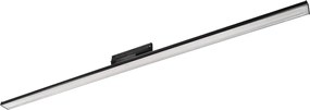 Lampada LED Lineare 42W Trifase 120cm 90° Nera con driver Philips Colore Bianco Variabile CCT