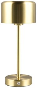 Lampada da tavolo a LED dimmerabile in oro (altezza 30 cm) Jeff - Reality