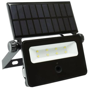 Riflettore LED solare con sensore NOCTIS LED/2W/1800 mAh 3,7V 6000K IP65