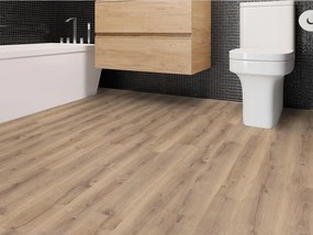 Pavimento laminato ARTENS Livigno XL beige resistente all'acqua Sp 10mm