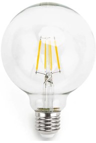 Lampadina LED FILAMENT G95 E27/6W/230V 2700K - Aigostar