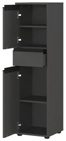 Set da bagno color antracite Lemont - Germania