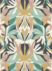 Harlequin Carta da parati Melora - Positano/ Succulent/ Gold