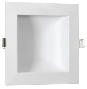 Faro LED da incasso Luce INDIRETTA 12W Quadrato Foro da 127x127mm a 137x137mm Colore  Bianco Caldo 2.700K