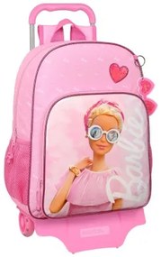 Trolley per la Scuola Barbie Girl Rosa 33 x 42 x 14 cm