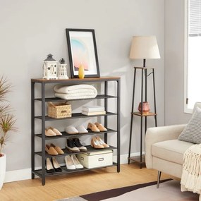 Scarpiera DAVOR marrone/nera