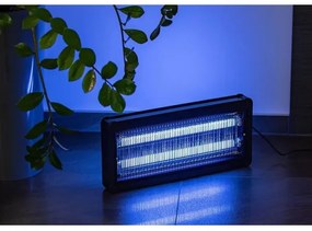 Trappola elettrica per insetti 2x15W/230V, copertura 120 m²