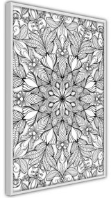 Poster Colourless Mandala