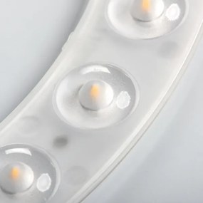 Kanlux 18122 - Plafoniera LED FOGLER con sensore di movimento LED/12W/230V Ø 28 cm