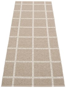 Passatoia da interno/esterno beige 70x225 cm Ada Dark Linen – Pappelina