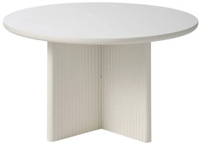 Tavolino rotondo grigio chiaro ø 80 cm Palma - Unique Furniture