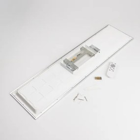 Pannello LED RGBW dimmerabile a montaggio superficiale LED/13,5W/230V bianco + telecomando