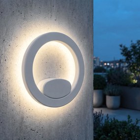 Applique LED 12W Circolare IP65 CCT con LED OSRAM - Bianca