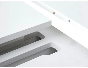 Tavolo da pranzo rotondo allungabile con estensione ø 120 cm Nola – Unique Furniture