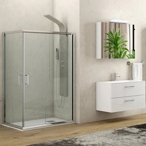 Box doccia 70x90 altezza 170cm trasparente K410 - KAMALU