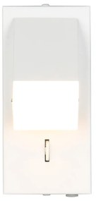 Lampada bianca a LED da parete Raglan - Trio