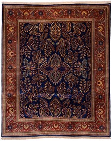 Sarouk Tappeto orientale 310 x 250 Marrone (Indian) Annodato A Mano