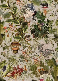 Moooi for Arte Carta da parati Menagerie of Extinct Animals - MO2073 - Cloud