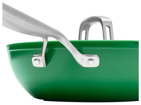 Padella wok con coperchio/con superficie in ceramica ø 28 cm Meda 3.0 – FABINI