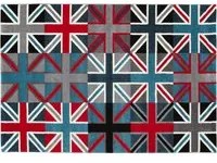 Tappeto 190x133 cm UK Flags He