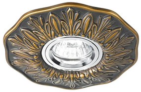 Ideal Lux - Lampada da incasso 1xGU10/50W/230V bronzo