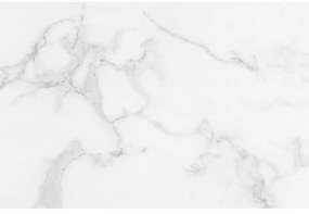 Tavolino bianco con piano in marmo 55x110 cm Barossa - Actona