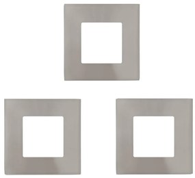 Eglo 94735 - Set da 3 faretti LED da incasso FUEVA 1xLED/2,7W/230V